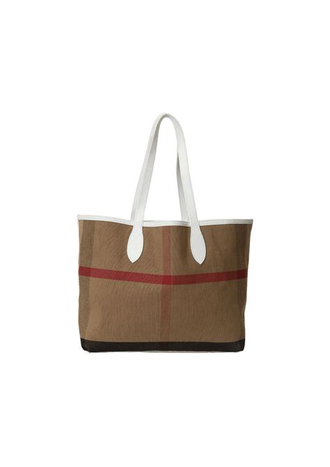 burberry union jack tote|BURBERRY Canvas House Check Union Jack Sketchbook.